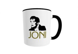 Joni – Version 1 (11 oz. Coffee Mug with Black Rim, Inside, and Handle)