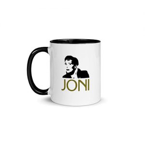 Joni – Version 1 (11 oz. Coffee Mug with Black Rim, Inside, and Handle)